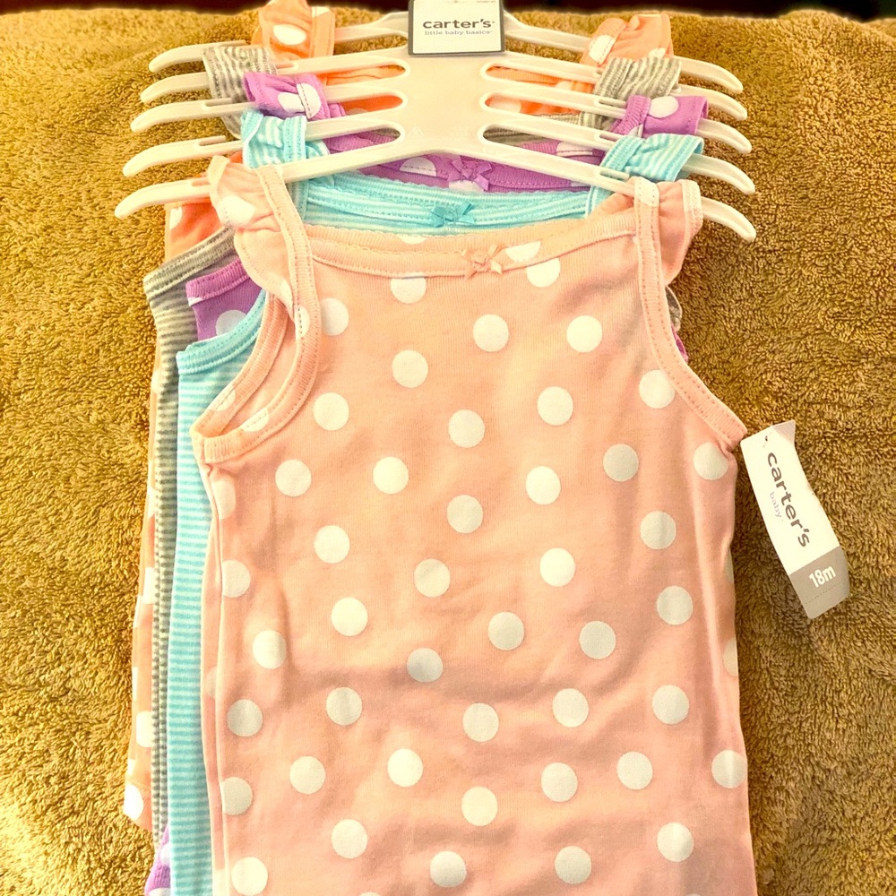 5-Piece Girl Bodysuits